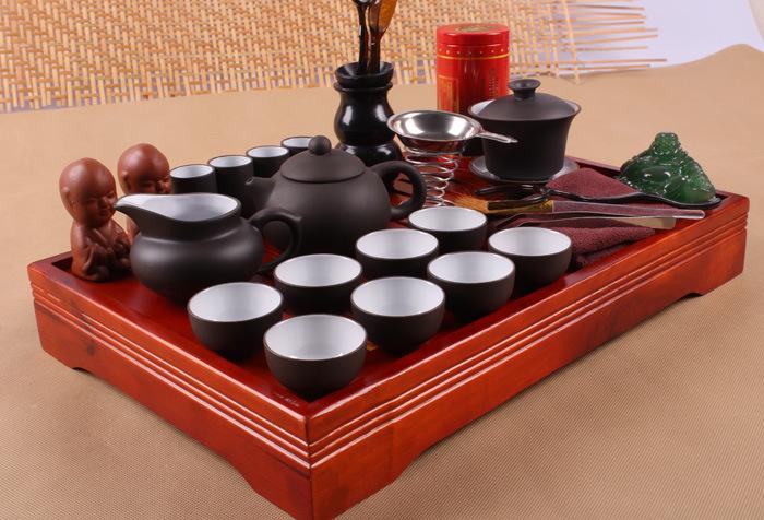 紫砂功夫茶具套装 品茗艺术的完美体现