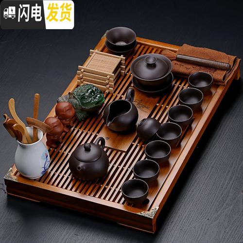 匠心与禅意的交融 三维工匠陶瓷紫砂功夫茶具套装赏析